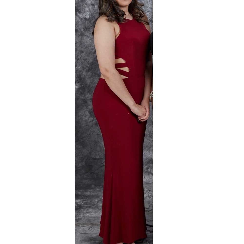 Burgundy/Wine Prom Dress(Only worn once)